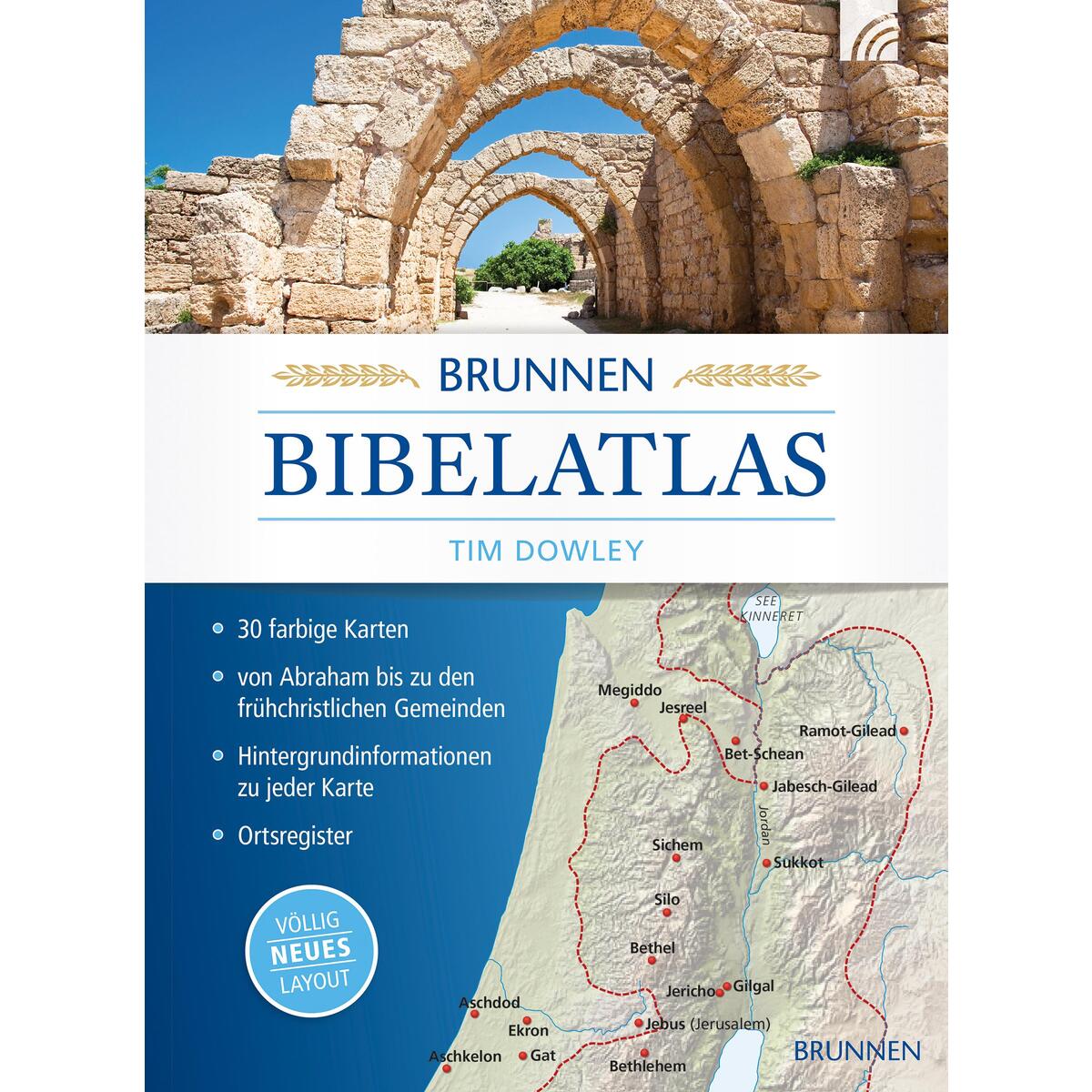 Brunnen Bibelatlas von Brunnen Verlag