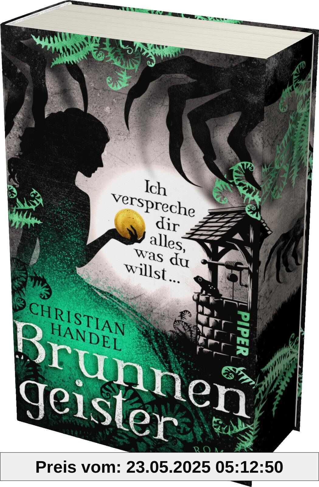 Brunnengeister – Ich verspreche dir alles, was du willst ...: Roman | Mit limitiertem Farbschnitt | Düster-atmosphärische Fairy-Tale-Fantasy