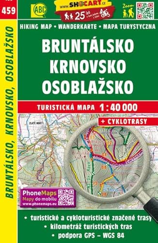Bruntálsko, Krnovsko, Osoblažsko / Freudenthal, Jägerndorf, Hotzenplotz (Wander - Radkarte 1:40.000) (SHOCart Wander - Radkarte 1:40.000 Tschechien, Band 459) von SHOCart