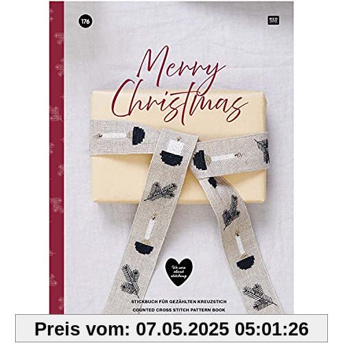 Buch 176 Merry Christmas: Stickbuch für gezählten Kreuzstich Buch 176 Merry Christmas: Stickbuch für gezählten Kreuzstich