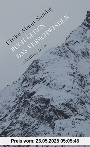 Buch gegen das Verschwinden