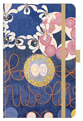 Buchkalender Times Small12 Trend Hilma af Klint 2026: Terminplaner mit hochwertiger Folienveredelung für echten Glanz. 9 x 14 cm von Korsch Verlag