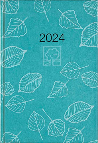 Buchkalender türkis 2024 - Bürokalender 14,5x21 cm - 1 Tag auf 1 Seite - Kartoneinband, Recyclingpapier - Stundeneinteilung 7 - 19 Uhr - 876-0717 Buchkalender türkis 2024 - Bürokalender 14,5x21 cm - 1 Tag auf 1 Seite - Kartoneinband, Recyclingpapier - Stundeneinteilung 7 - 19 Uhr - 876-0717 von Zettler
