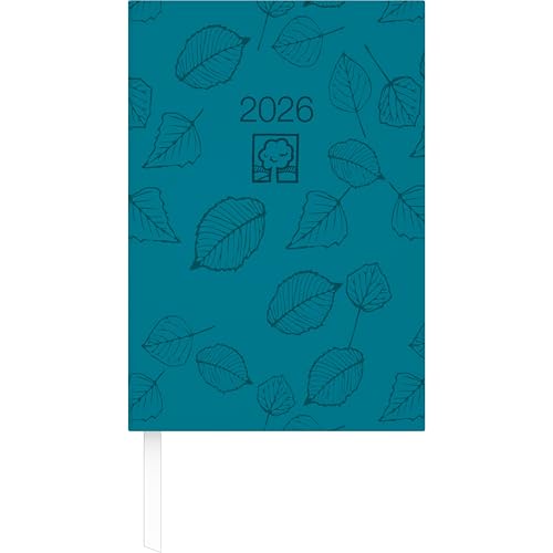 Buchkalender türkis 2026 - Bürokalender 14,5x21 cm - 1 Tag auf 1 Seite - Kartoneinband, Recyclingpapier - Stundeneinteilung 7 - 19 Uhr - 876-0717 Buchkalender türkis 2026 - Bürokalender 14,5x21 cm - 1 Tag auf 1 Seite - Kartoneinband, Recyclingpapier - Stundeneinteilung 7 - 19 Uhr - 876-0717 von ZETTLER Kalender
