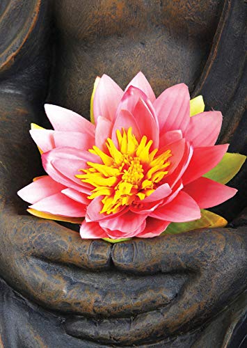 Buddha-Karte: Lotus: VE 10 von Kamphausen Media GmbH