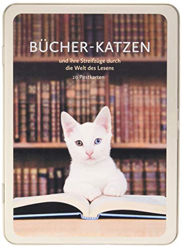 Bücher-Katzen: und ihre Streifzüge durch die Welt des Lesens von Paper Moon