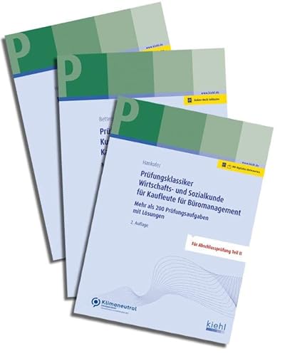 Bücherpaket Prüfungsklassiker Büromanagement von Kiehl Friedrich Verlag G