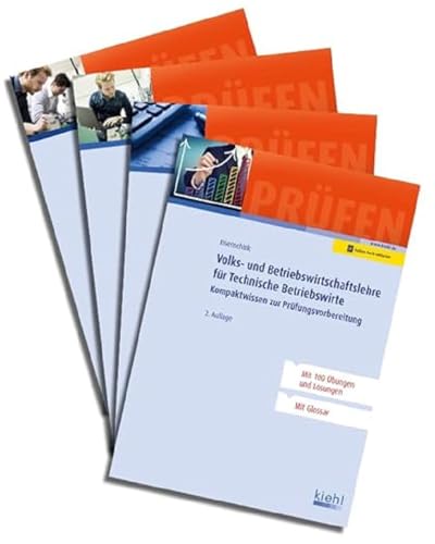 Bücherpaket: Technische Betriebswirte - Teil A: mit Volks- und Betriebswirtschaftslehre für Technische Betriebswirte, Rechnungswesen für Technische ... Absatzwirtschaft für Technische Betriebswirte von NWB Verlag