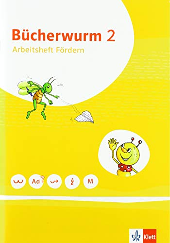 Bücherwurm Sprachbuch 2. Ausgabe für Berlin, Brandenburg, Mecklenburg-Vorpommern, Sachsen, Sachsen-Anhalt, Thüringen: Arbeitsheft Fördern Klasse 2: Fördern und Inklusion. (Bücherwurm. Ausgabe ab 2019)