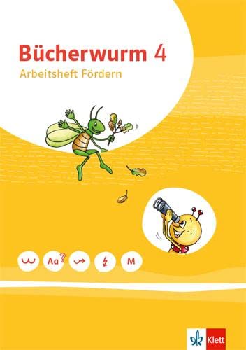 Bücherwurm Sprachbuch 4. Ausgabe Berlin, Brandenburg, Mecklenburg-Vorpommern, Sachsen, Sachsen-Anhalt, Thüringen: Arbeitsheft Fördern Klasse 4 (Bücherwurm. Ausgabe ab 2019)