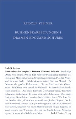 Bühnenbearbeitungen I von Rudolf Steiner Verlag