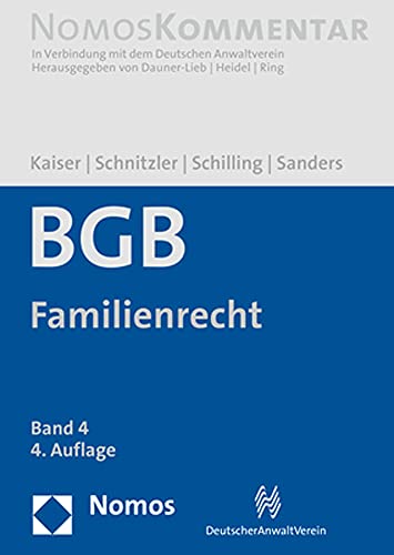 Bürgerliches Gesetzbuch: Familienrecht: Band 4