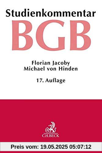 Bürgerliches Gesetzbuch: Studienkommentar