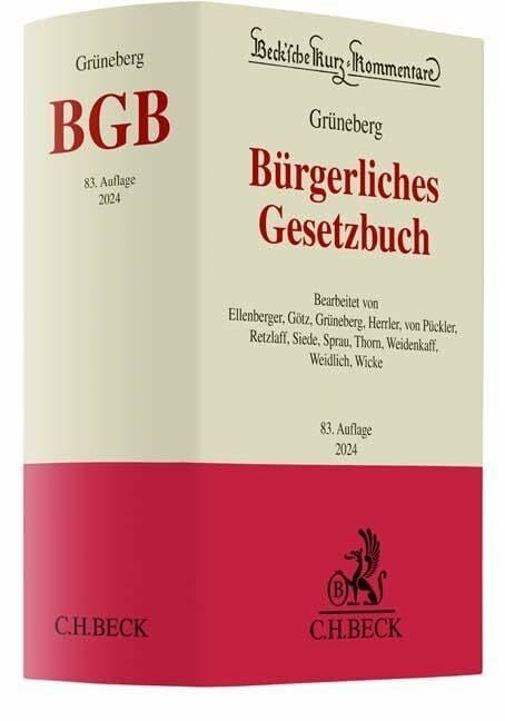 Bürgerliches Gesetzbuch: mit Nebengesetzen insbesondere mit Einführungsgesetz (Auszug) einschl...