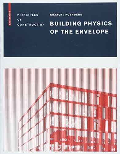 Building Physics of the Envelope: Principles of Construction von Birkhauser