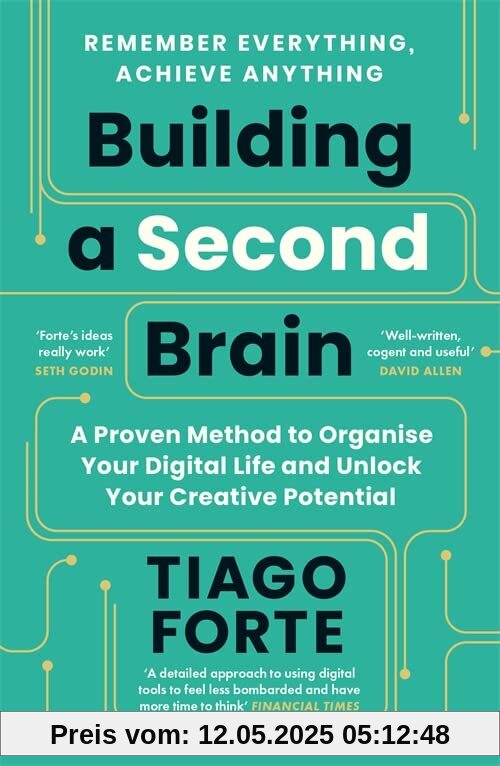 Building a Second Brain: A Proven Method to Organise Your Digital Life and Unlock Your Creative Potential