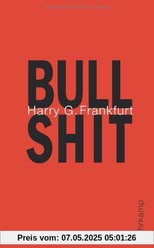 Bullshit (suhrkamp taschenbuch)