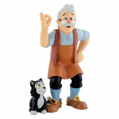 Bullyland 12398 - Gepetto, Walt Disney Pinocchio, Spielfigur, 7,5 cm von Bullyworld