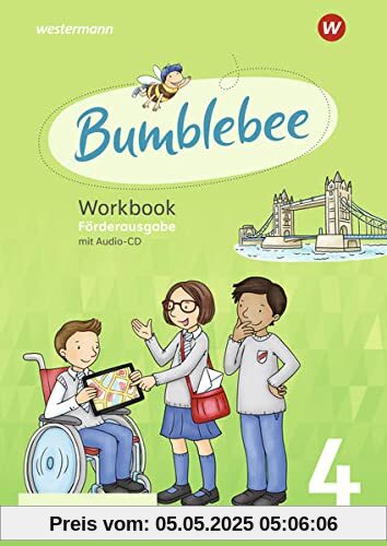 Bumblebee 3 + 4 / Bumblebee - Ausgabe 2021 für das 3. / 4. Schuljahr: Ausgabe 2021 für das 3. / 4. Schuljahr / Workbook Förderausgabe 4 (Bumblebee 3 + 4: Ausgabe 2021 für das 3. / 4. Schuljahr)