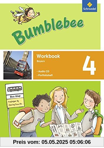 Bumblebee 3 + 4: Bumblebee - Ausgabe 2015 für das 3. / 4. Schuljahr in Bayern: Workbook 4 plus Portfolioheft und Pupil's Audio-CD Bumblebee 3 + 4: Bumblebee - Ausgabe 2015 für das 3. / 4. Schuljahr in Bayern: Workbook 4 plus Portfolioheft und Pupil's Audio-CD