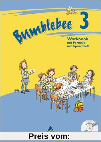 Bumblebee - Ausgabe 2008: Workbook 3 plus Portfolio- / Sprachheft und Pupil's Audio-CD (Bumblebee 1 - 4)