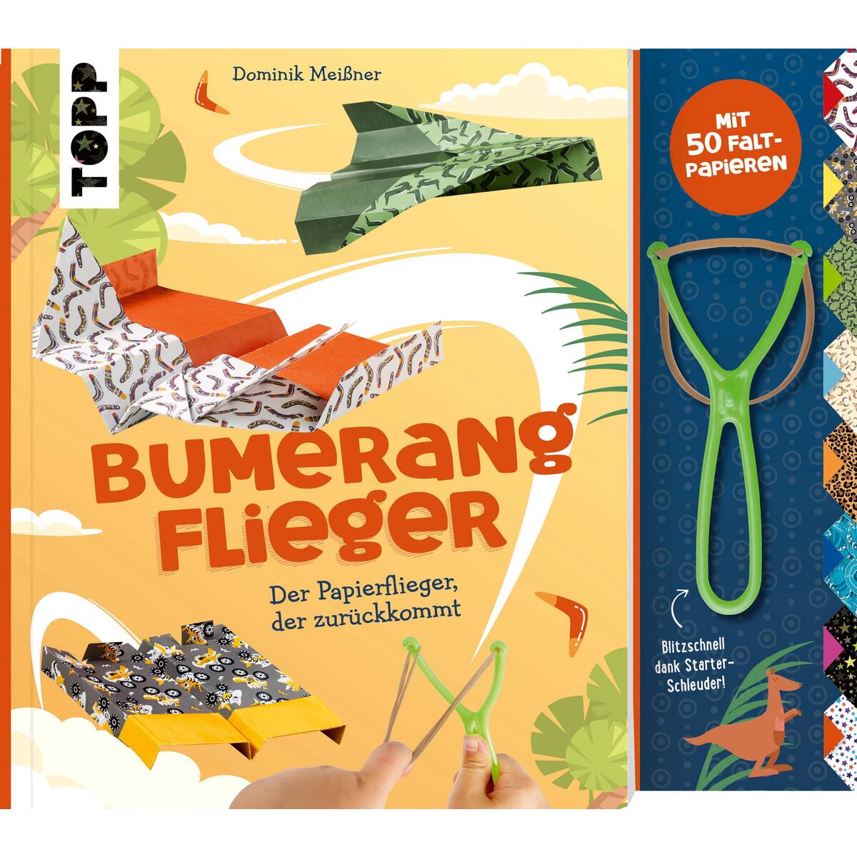 Bumerang Papierflieger mit Schleuder Bumerang Papierflieger mit Schleuder von Frech Verlag GmbH