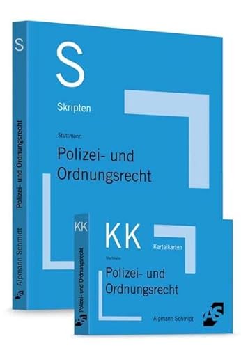 Bundle Stuttmann Skript Polizei- und Ordnungsrecht + Karteikarten Polizei- und Ordnungsrecht Bundle Stuttmann Skript Polizei- und Ordnungsrecht + Karteikarten Polizei- und Ordnungsrecht von Alpmann Schmidt