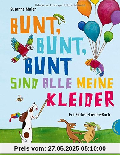 Bunt, bunt, bunt sind alle meine Kleider, Ein Farben-Lieder-Buch