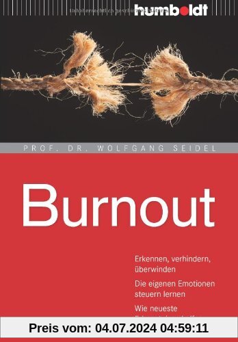 Burnout: Erkennen, verhindern, überwinden. Die eigenen Emotionen steuern lernen. Wie neueste Erkenntnisse helfen