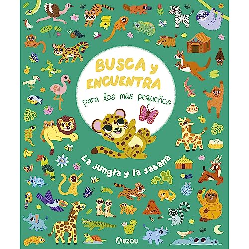 Busca y Encuentra para los más pequeños. La jungla y la sabana.