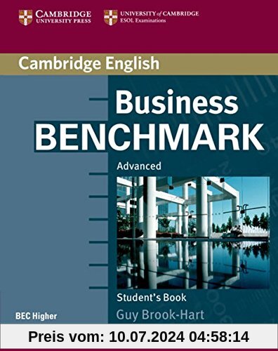 Business Benchmark: Internationale Ausgabe. Student's Book BEC Higher Edition