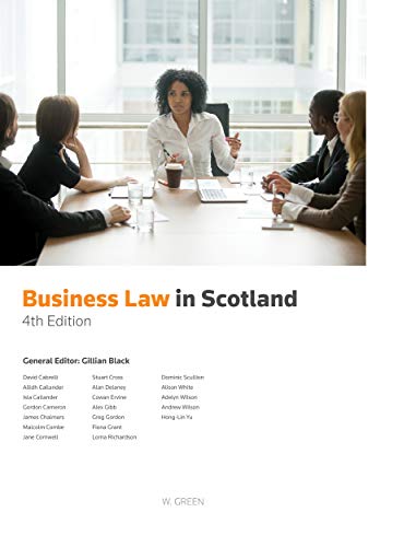 Business Law in Scotland von W.Green