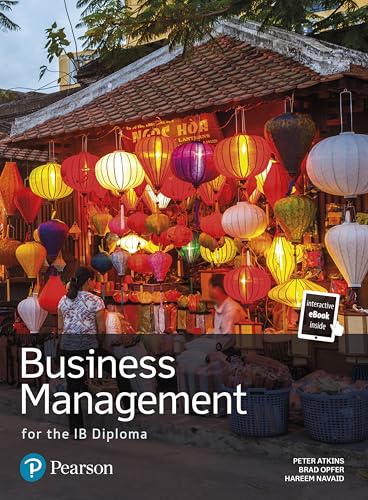 Business Management for the IB Diploma Student Book von Pearson Education Limited