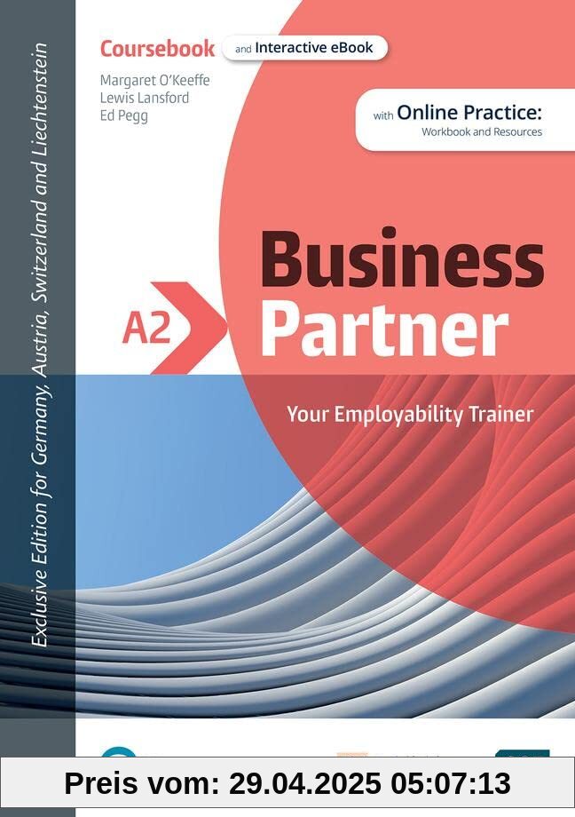 Business Partner A2 DACH Edition Coursebook and eBook with Online Practice