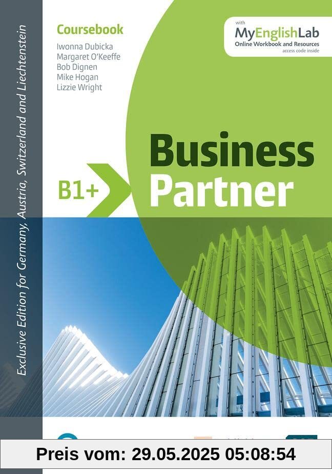 Business Partner B1+ DACH Coursebook & Standard MEL & DACH Reader+ eBook Pack Business Partner B1+ DACH Coursebook & Standard MEL & DACH Reader+ eBook Pack