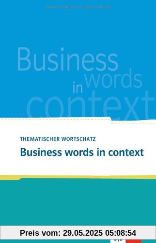 Business words in context Business words in context