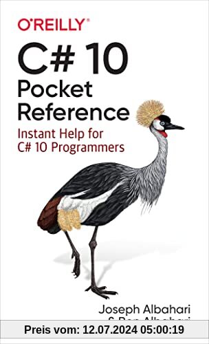C# 10 Pocket Reference: Instant Help for C# 10 Programmers
