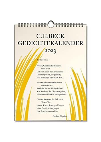 C.H. Beck Gedichtekalender: Kleiner Bruder 2023 (39. Jahrgang) von C.H.Beck