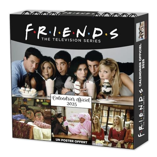 CALENDRIER OFFICIEL FRIENDS 2025: Avec un poster offert von PLAY BAC