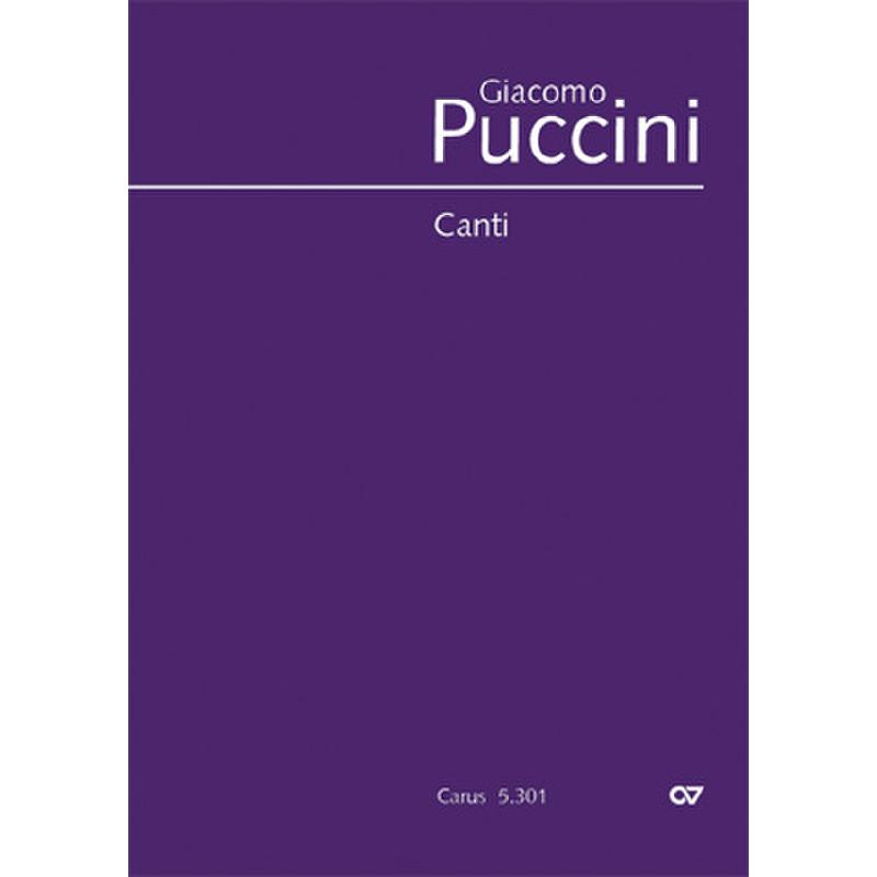 Canti per voce e pianoforte Canti per voce e pianoforte