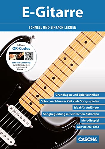 CASCHA E-Gitarre - Schnell und einfach lernen + CD + DVD