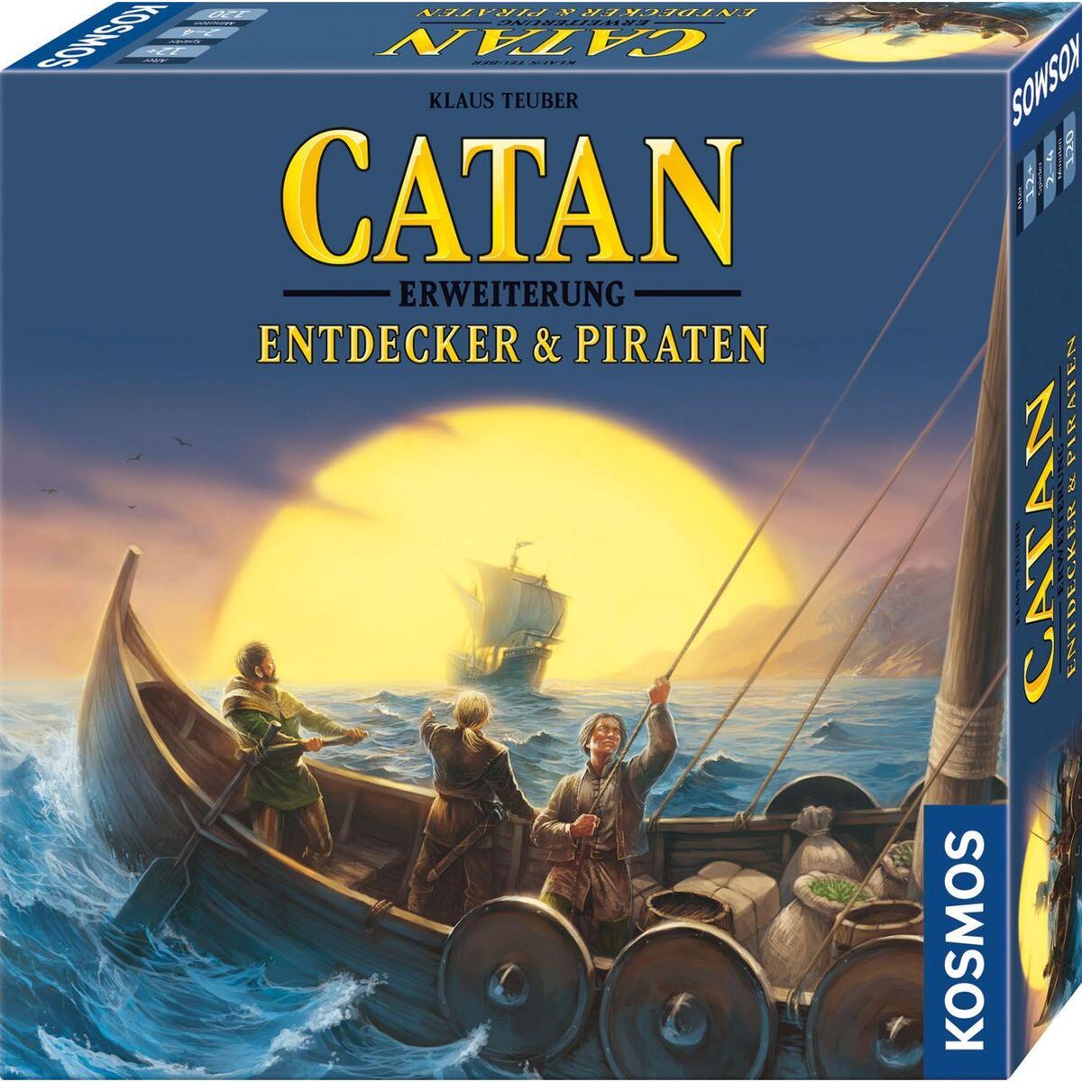 CATAN - Erweiterung - Entdecker & Piraten von Franckh-Kosmos