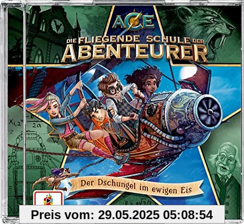 CD Hörspiel: Die fliegende Schule der Abenteurer: Der Dschungel im Ewigen Eis (Bd. 2) (Die fliegende Schule der Abenteurer, 2, Band 2)
