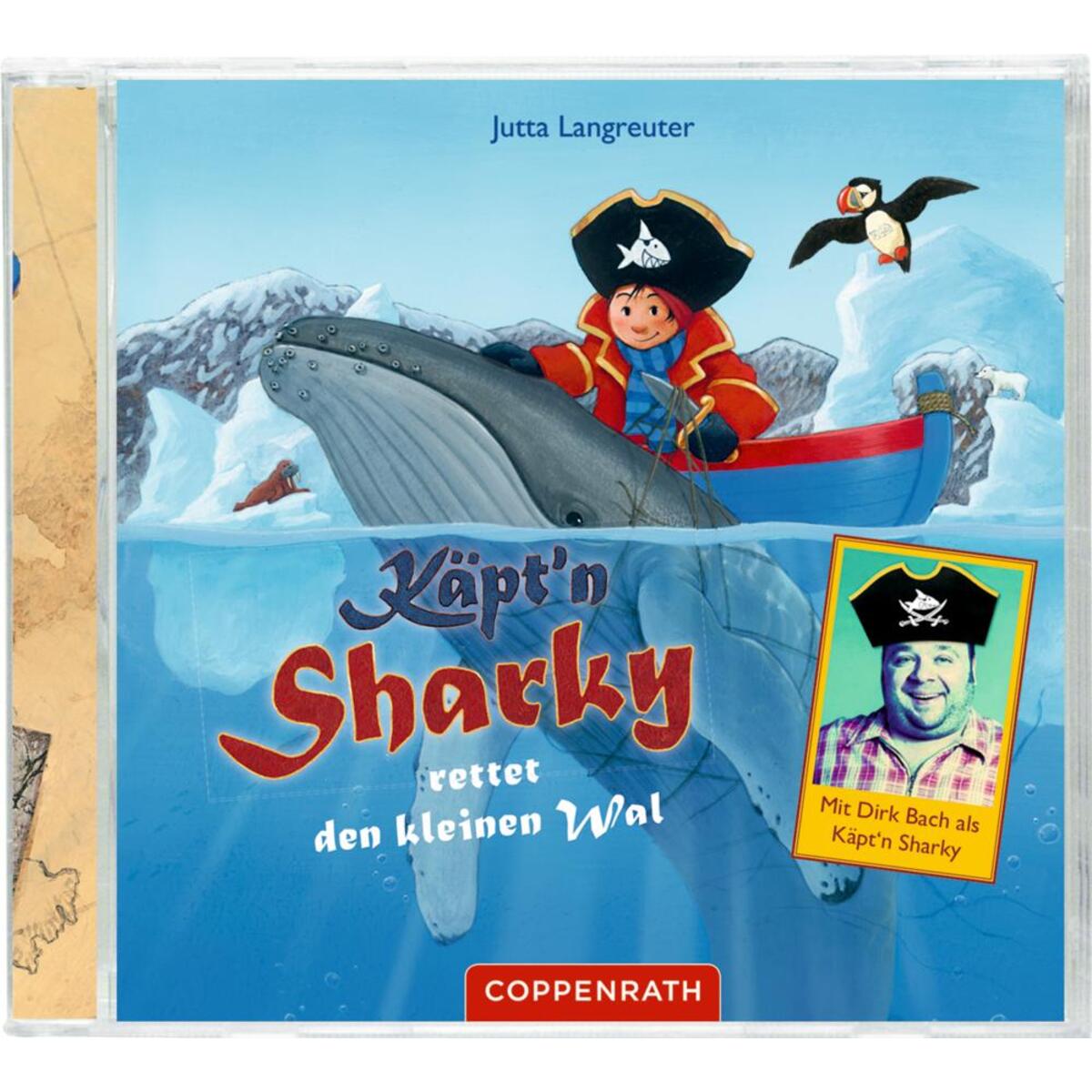 CD: Käpt&#039;n Sharky rettet den kleinen Wal von Coppenrath
