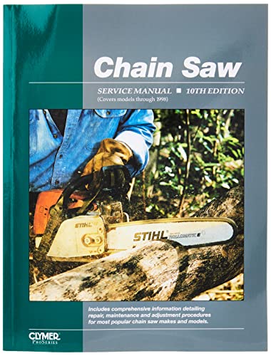 Proseries Chain Saw 10th Edition Service Repair Manual (CHAIN SAW SERVICE MANUAL) Proseries Chain Saw 10th Edition Service Repair Manual (CHAIN SAW SERVICE MANUAL)