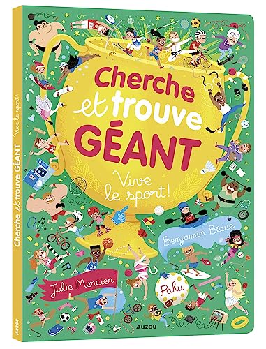 CHERCHE ET TROUVE GÉANT - VIVE LE SPORT !: 5 mois