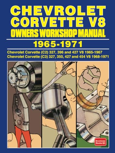 CHEVROLET CORVETTE V8 OWNERS WORKSHOP MANUAL 1965-1971