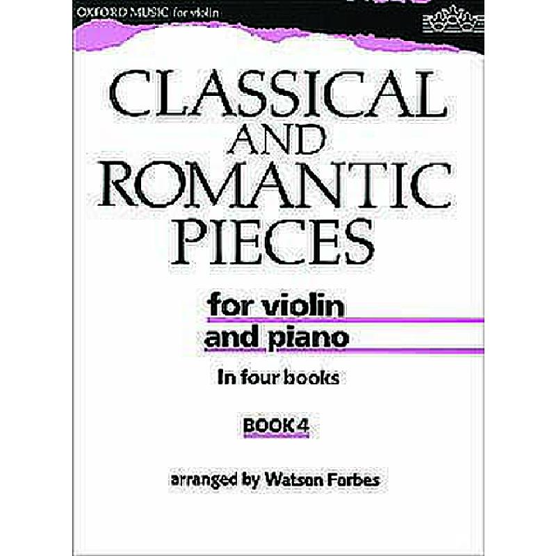 Classical + romantic pieces 4 Classical + romantic pieces 4