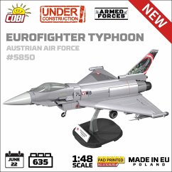 COBI 5850 - Eurofighter Typhoon Austrian Air Force, 635 Klemmbausteine, Maßstab 1:48 von Cobi