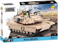 COBI Armed Force 2622 - M1A2 Abrams, Panzer, Bauset von Cobi